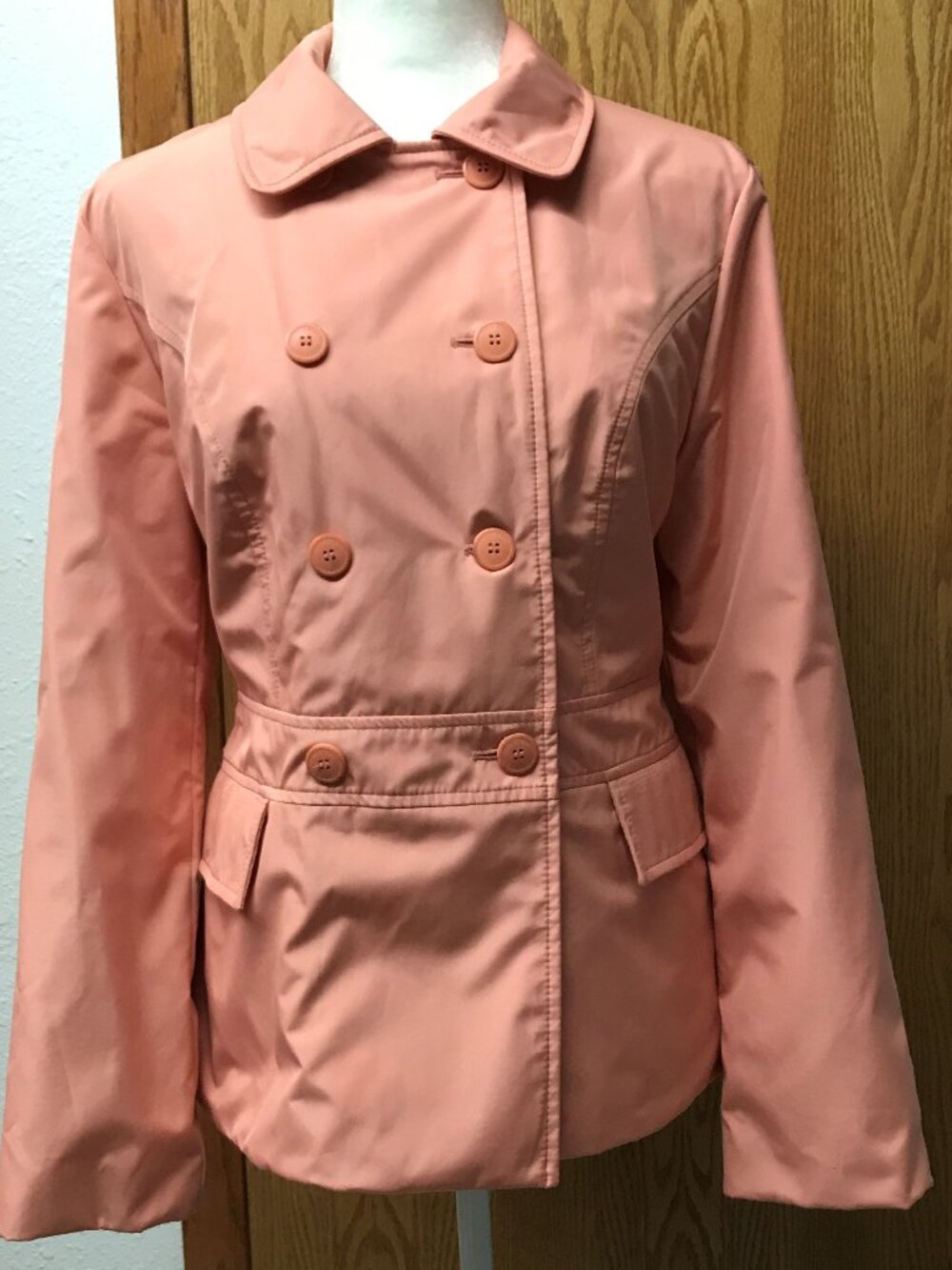 Calvin Klein double breasted coat medium